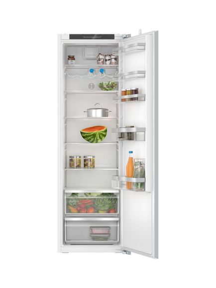 Bosch OUTLET Series 4 KIR81VFE0G Integrated Fridge, Like New, White, White