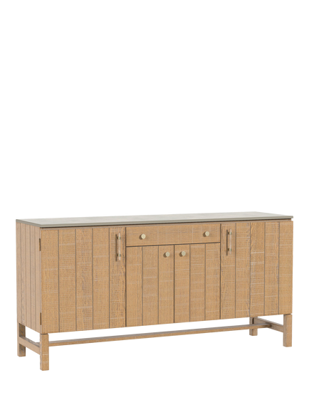 Laura Ashley OUTLET Braystone 4 Door, 1 Drawer Sideboard, Washed Oak, Washed Oak