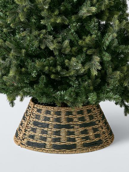 John Lewis Seagrass Christmas Tree Skirt, Natural, Natural