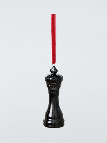John Lewis The Curator Chess Queen Bauble, Black, Black