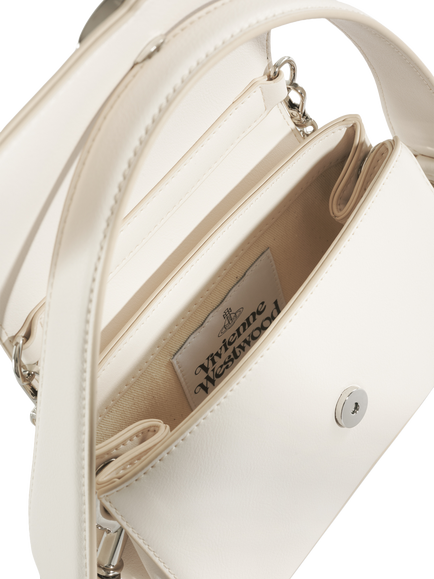 Vivienne Westwood Small Hazel Handbag, White - view 2, A401 White
