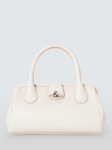 Vivienne Westwood Pamela Small Clutch Bag, White, White