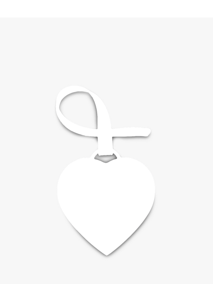 Vivienne Westwood Heart Mirror Bag Charm, Black - view 2, Aw26-black