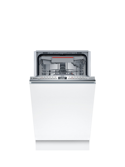 Bosch OUTLET Series 4 SPV4EMX25G Fully Integrated Slimline Dishwasher, Like New, Stainless Steel, Stainless Steel