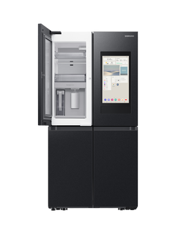 Samsung OUTLET Series 7 RS70F68QBTEU 65/35 Smart American Fridge Freezer with SpaceMax™, Like New, Black, Black