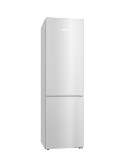 Miele OUTLET KFN4397 CD Freestanding 60/40 Fridge Freezer, Like New, Clean Steel, Clean Steel