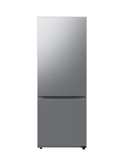 Samsung OUTLET Series 8 RB53DG703CS9EU Freestanding 60/40 Smart Fridge Freezer with SpaceMax™, Like New, Silver, Silver