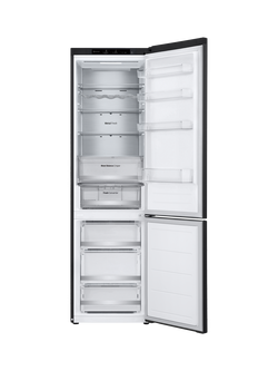 LG OUTLET GBV5240CEP Freestanding 70/30 Fridge Freezer, Like New, Matte Black, Matte Black