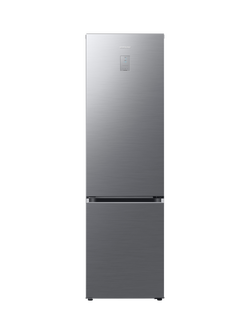 Samsung OUTLET Bespoke RL38C776ASR/EU Freestanding 70/30 Smart Fridge Freezer with SpaceMax™, Like New, Real Steel, Real Steel