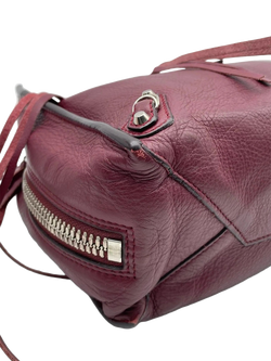 Pre-loved Balenciaga Papier Leather 2-Way Bag, Burgundy - view 2, Burgundy