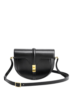 Pre-loved CELINE 16 Besace Crossbody Bag, Black, Black