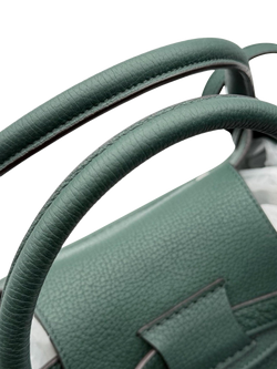 Pre-loved CELINE Leather Big Bag, Green - view 2, Green