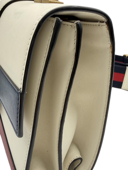 Pre-loved GUCCI Dionysus Leather and Bamboo Handle Bag, Cream - view 2, Cream