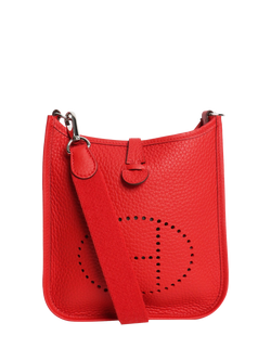 Pre-loved Hermès 2025 Evelyne 16 Amazone Bag, Red, Red