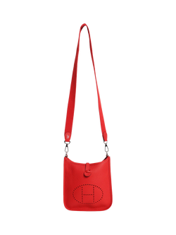 Pre-loved Hermès 2025 Evelyne 16 Amazone Bag, Red - view 2, Red