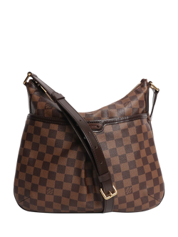 Pre-loved Louis Vuitton 2011 Damier Ebene Bloomsbury GM Bag, Brown, Brown