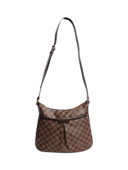 Pre-loved Louis Vuitton 2011 Damier Ebene Bloomsbury GM Bag, Brown - view 2, Brown