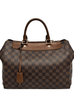 Pre-loved Louis Vuitton 2014 Damier Ebene Greenwich Bag, Brown, Brown