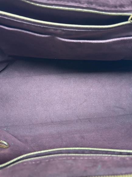 Pre-loved Louis Vuitton 2014 Damier Ebene Greenwich Bag, Brown - view 2, Brown