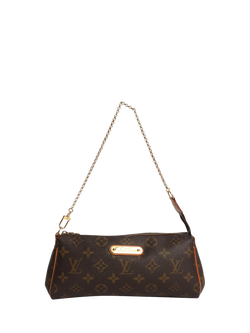 Pre-loved Louis Vuitton Eva Clutch Bag, Brown, Brown