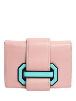 Pre-loved Prada City Plex Ribbon Crossbody Bag, Pink, Pink