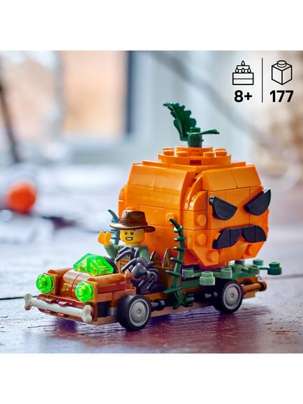 LEGO Seasons and Occasions 40822 Halloween Jack O'Lantern Pickup Truck - view 2, Multi