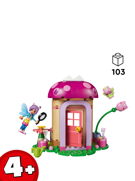 LEGO Gabby’s Dollhouse 11212 Kitty Fairy’s Garden House Building Toy - view 2, Multi