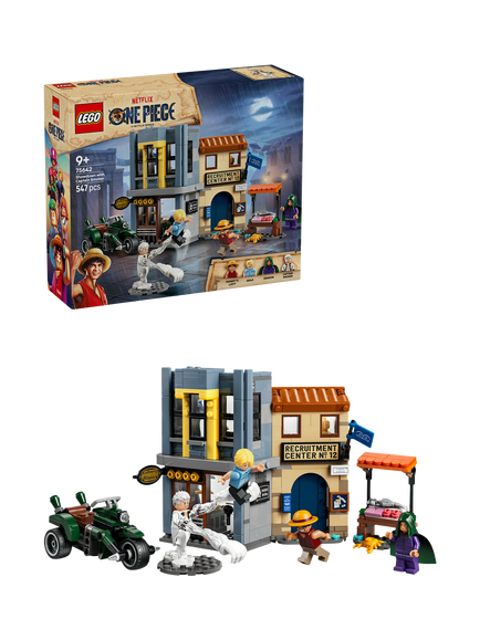 LEGO One Piece 75642 Showdown with Captain Smoker Building Toy, Multi