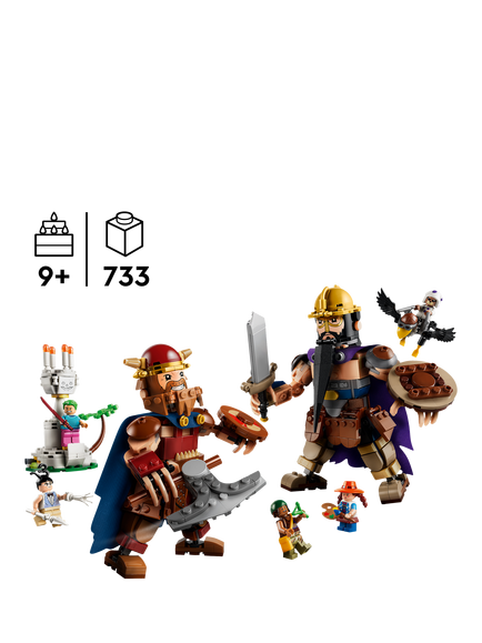 LEGO One Piece 75644 Dorry vs. Brogy: Giants of Little Garden Building Toy - view 2, Multi