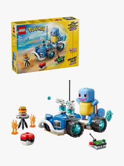 LEGO Pokémon 72156 Trainer’s Buggy Adventure with Squirtle Building Toy, Multi