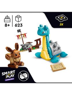 LEGO Pokémon 72162 Eevee & Lapras’s Treasure Hunt Building Toy - view 2, Multi