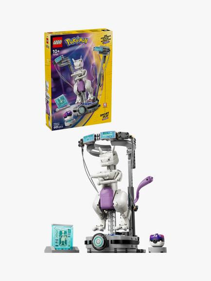 LEGO Pokémon 72163 SMART Play: Mewtwo’s Lab Break Toy, Multi