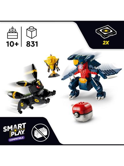 LEGO Pokémon 72165 SMART Play: Umbreon vs. Garchomp Championship Battle - view 2, Multi