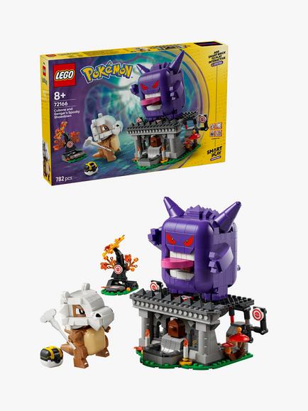 LEGO Pokémon 72166 SMART Play: Cubone and Gengar’s Spooky Showdown, Multi