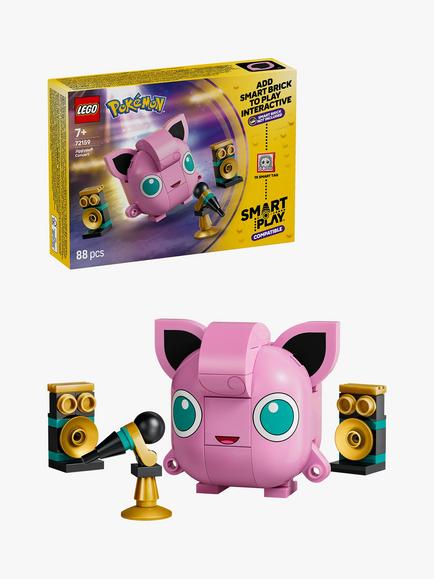 LEGO Pokémon 72159 SMART Play: Jigglypuff Concert Toy, Multi