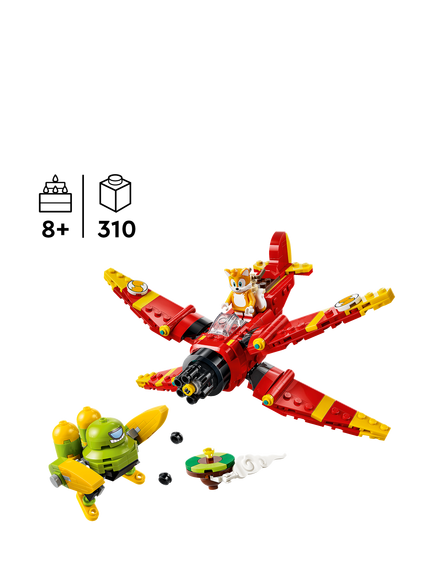LEGO Sonic the Hedgehog 77119 Tails’ Tornado-1 Play Toy - view 2, Multi