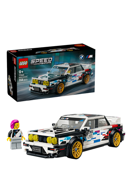 LEGO Speed Champions 77263 BMW M3 (E30) Building Toy, Multi