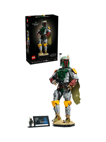 LEGO Star Wars 75455 Boba Fett Building Toy, Multi
