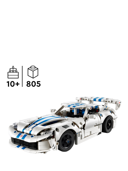 LEGO Technic 42234 Dodge Viper GTS-R Sports Car - view 2, Multi