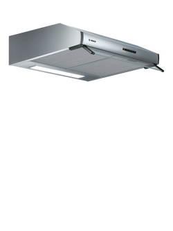 Bosch OUTLET Series 4 DUL63CC50B 60cm Built-Under Cooker Hood with LED Illumination, Like New, Stainless Steel, Stainless Steel
