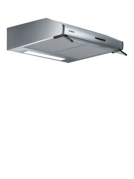 Bosch OUTLET Series 4 DUL63CC50B 60cm Built-Under Cooker Hood with LED Illumination, Like New, Stainless Steel, Stainless Steel