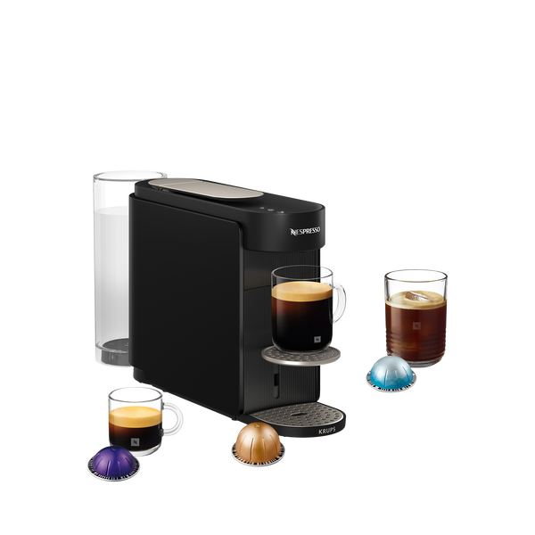 Nespresso Vertuo Up Pod Coffee Machine by Krups, Black