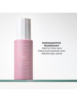 Tan-Luxe Sci-Tech Sunscreen Photoadaptive Hydra-Gel Face Sun Cream SPF 30, 50ml - view 2, Clear