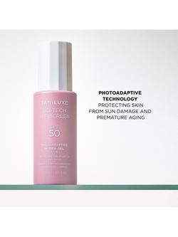 Tan-Luxe Sci-Tech Sunscreen Photoadaptive Hydra-Gel Face Sun Cream SPF 50, 50ml - view 2, Clear