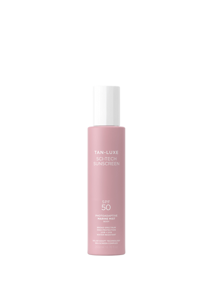 Tan-Luxe Sci-Tech Sunscreen Photoadaptive Marine Mist Body SPF 50, 200ml, Clear