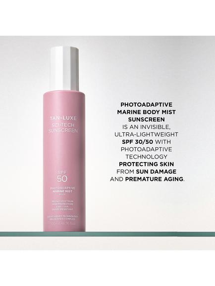 Tan-Luxe Sci-Tech Sunscreen Photoadaptive Marine Mist Body SPF 50, 200ml - view 2, Clear