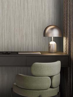 John Lewis Slate Wallpaper - view 2, Dark Putty