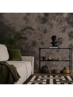 John Lewis Peloso Wallpaper, Espresso - view 2, Espresso