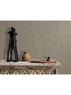 John Lewis Solace Wallpaper - view 2, Pale Mole