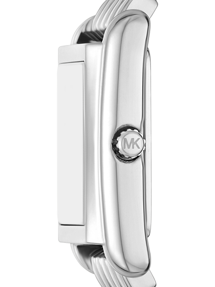 Michael Kors MK7611 Women's Essex Bracelet Strap Watch, Silver - view 2, Silver